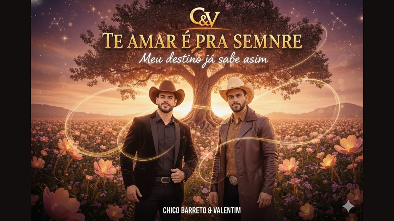 TE AMAR É PRA SEMPRE  | A Música Mais Linda do Ano | Chico Barreto & Valentim