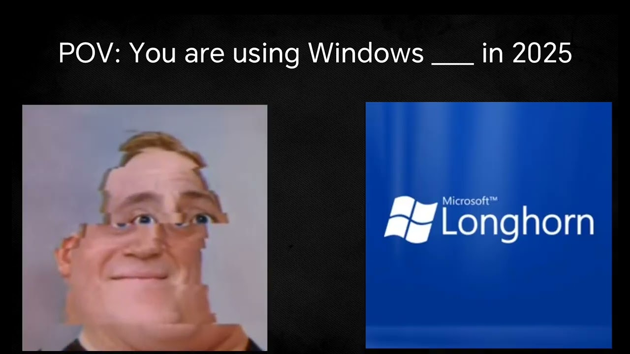 mr incredible becoming glitched (you are using windows ___ in 2025) #glitched #windowsos #memes