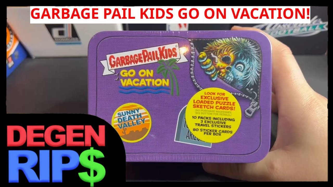 Garbage Pail Kids Go on Vacation Review!