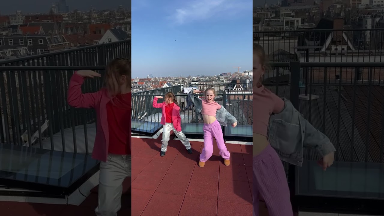 Eline & Lauren Rooftop Dance 