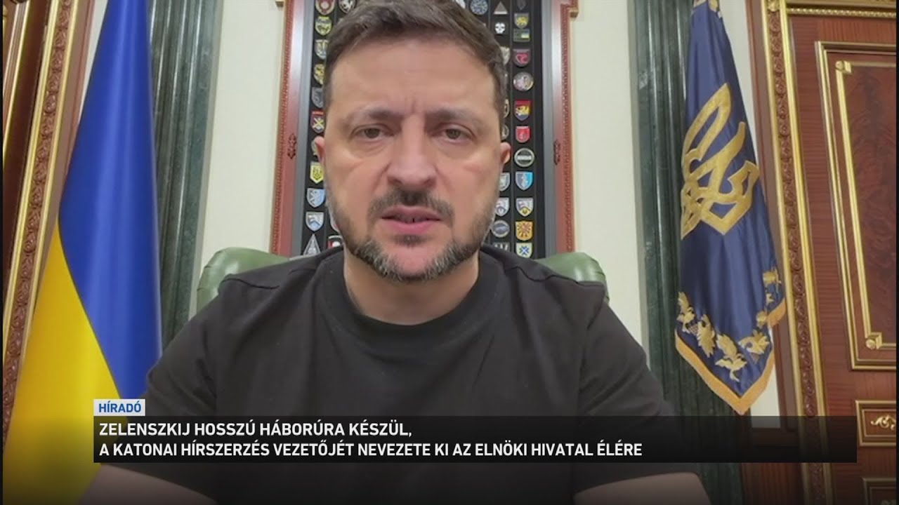 Volodimir Zelenszkij hossz&uacute; h&aacute;bor&uacute;ra k&eacute;sz&uuml;l