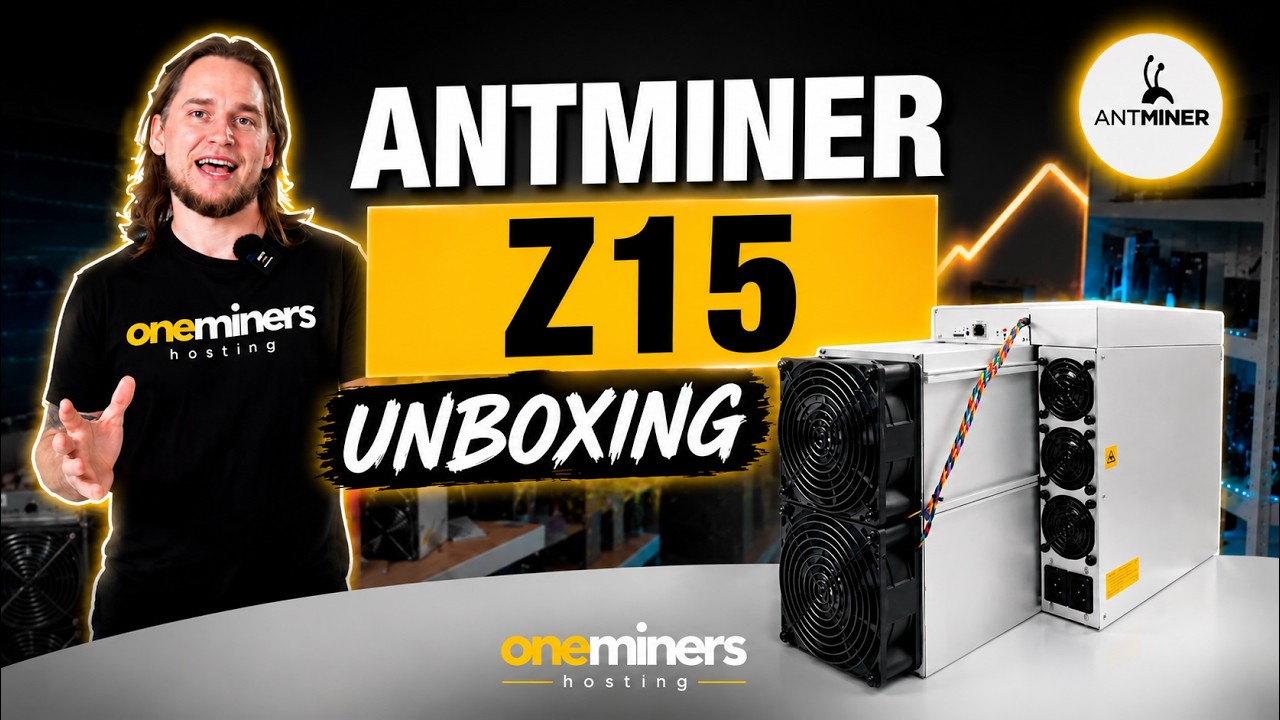 Antminer Z15 Unboxing