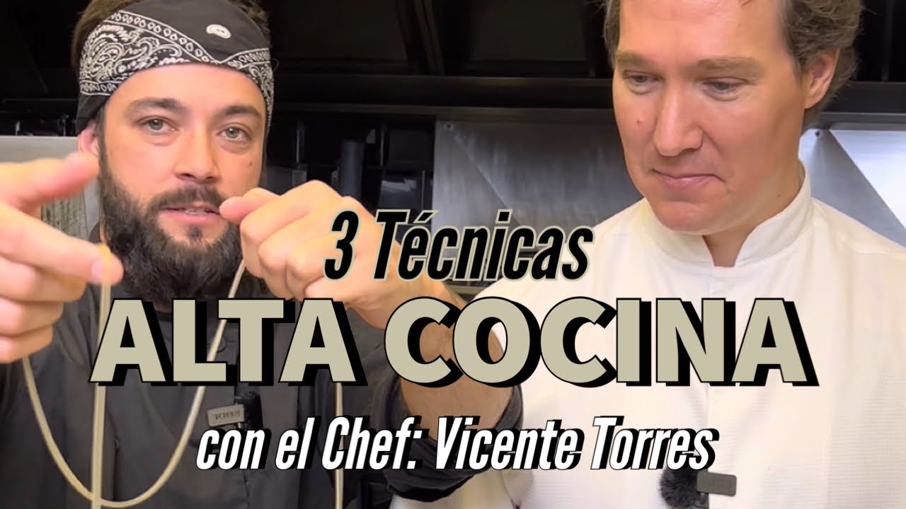 3 T&eacute;cnicas de alta cocina 🧑🏻&zwj;🍳 ⚡️