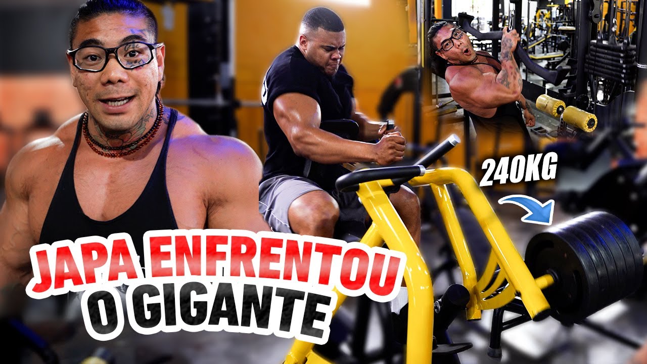 JAPA MORFOU ENFRENTOU O SUPER BITELO NA ACADEMIA 2