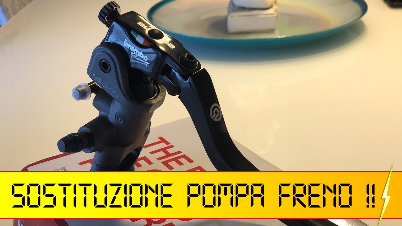 TUTORIAL FLASH - SOSTITUZIONE POMPA FRENO