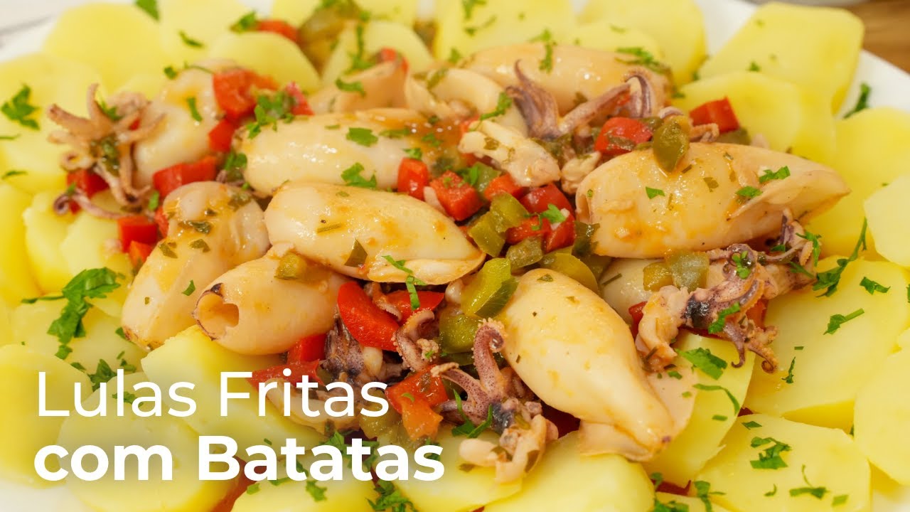 Lulas Fritas com Batata Cozida | Receita Portuguesa!