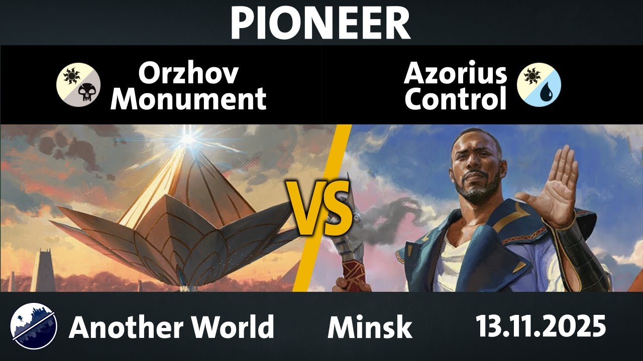 Orzhov Greasefang ⚪⚫ vs ⚪🔵 Azorius Control | MTG Pioneer | 13-11-25 | Round 1
