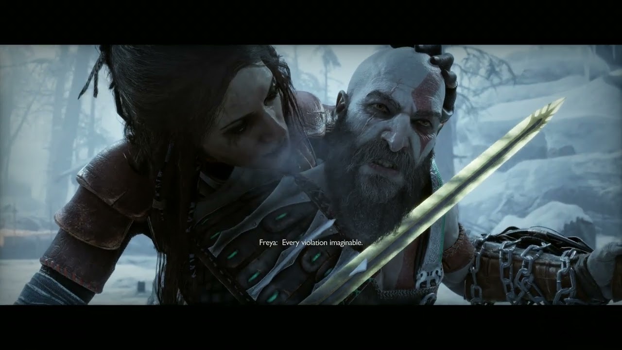 God of War Ragnarok - Kratos vs Valkyrie Vanadis(Freya) No Damage