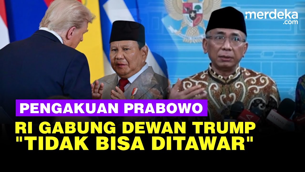Ketum PBNU Ungkap Pengakuan Prabowo Usai Gabung Dewan Gaza Trump Tak Bisa Ditawar
