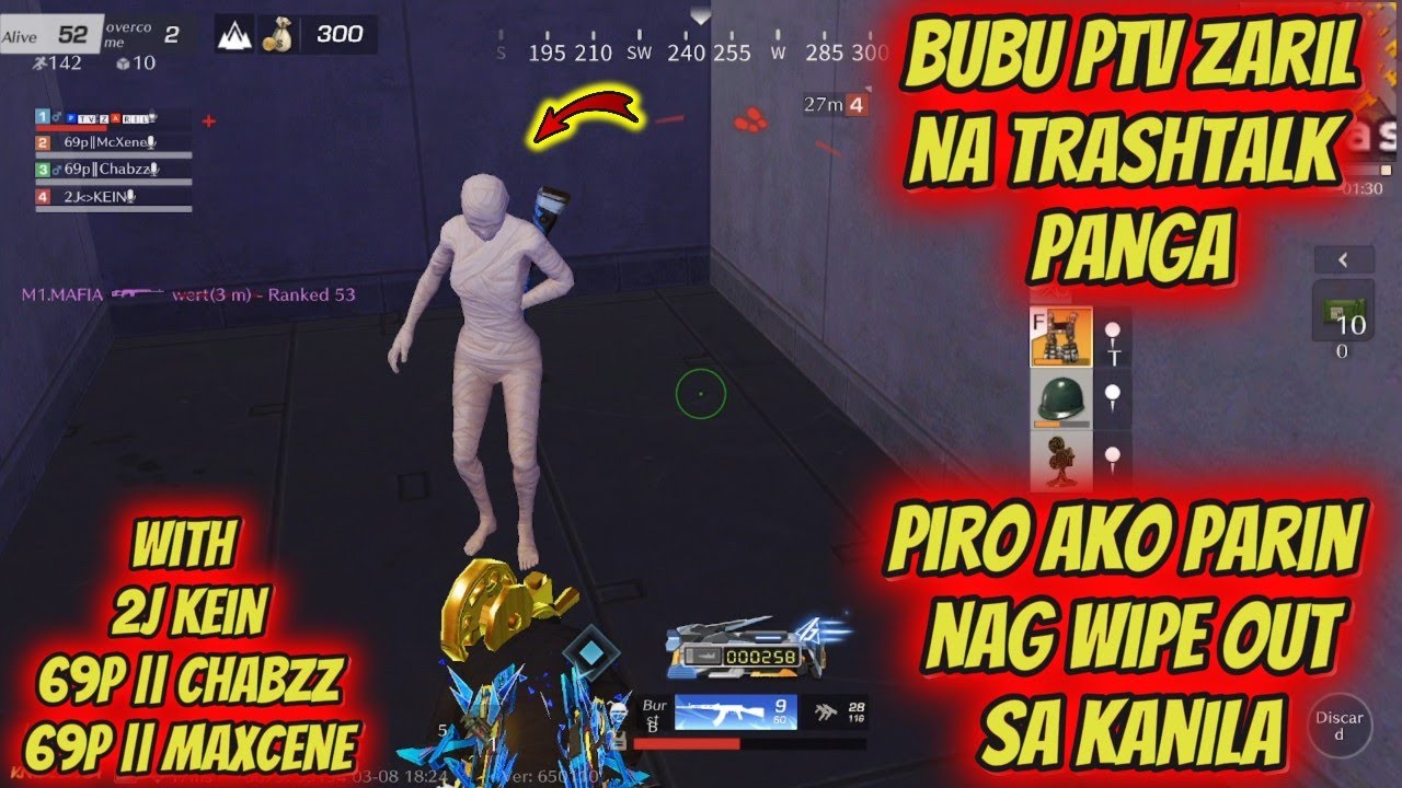 PTV ZARIL KNIVES OUT GAMEPLAY #1 | ANG LAKAS NI IDOL MAG TRASHTALK DAHIL NAKAPAG FREE HIT