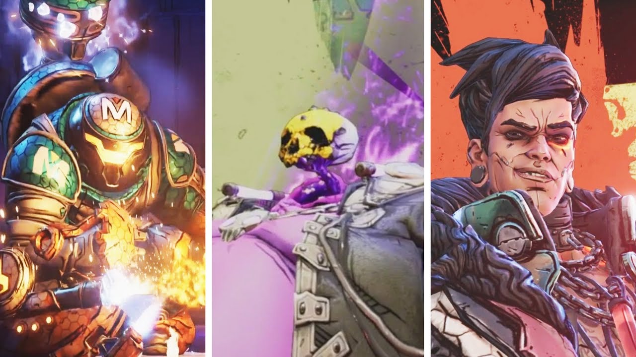 Borderlands 3 All Bosses as Zane