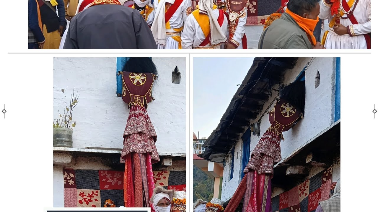 ग्राम भौसाल में चंडिका माता का आगमन सुंदर स्वागत, अभिनंदन और रात्रि विश्राम।।