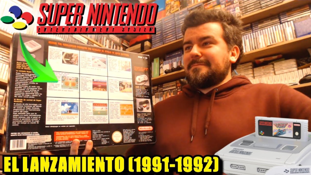 EL LANZAMIENTO de SUPER NINTENDO en 1991-1992 🕹️ Repasamos todos los juegos