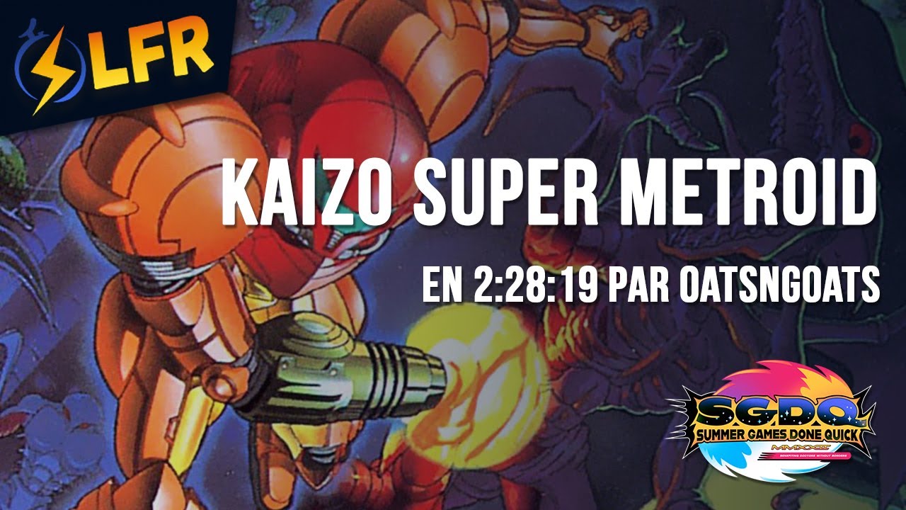Kaizo Super Metroid en 2:28:19 (Any%) [SGDQ2022]