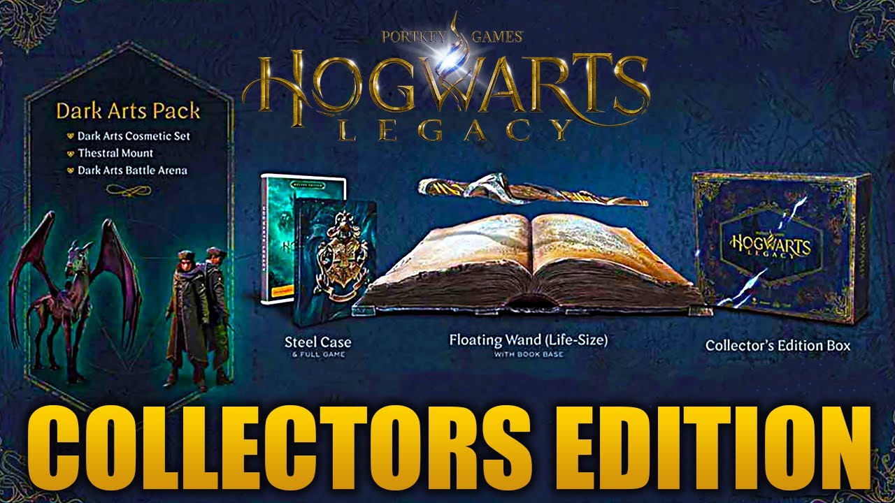 *NEW* HOGWARTS LEGACY COLLECTORS EDITION & DELUXE EDITION