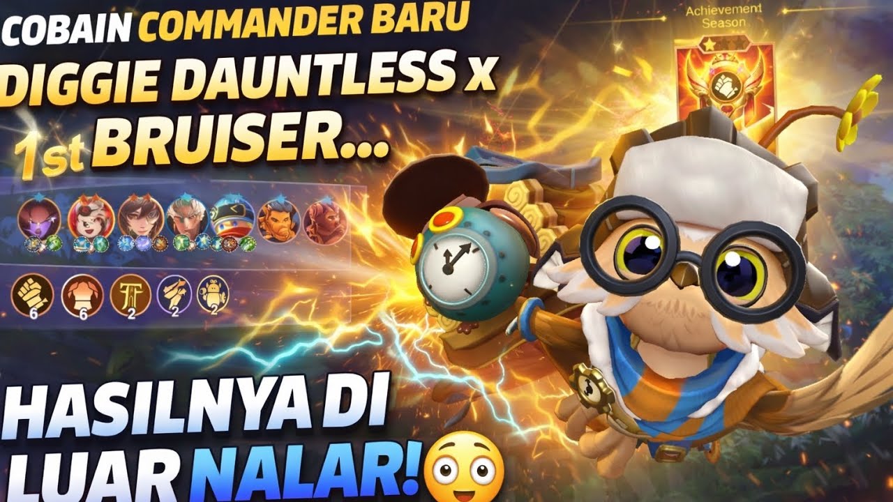 COBAIN COMANDER BARU DIGGIE DAUNTLESS x BRUISER… HASILNYA DI LUAR NALAR! 😳