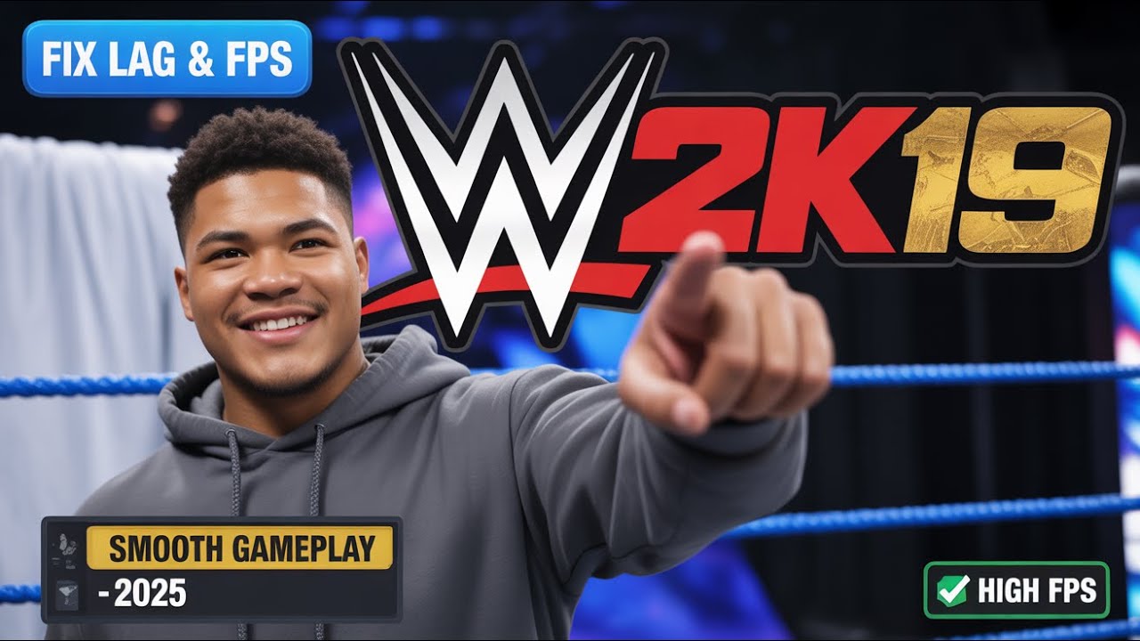 WWE 2K19 – How to Fix Lag, Stutter & Low FPS (2025 Performance Guide)