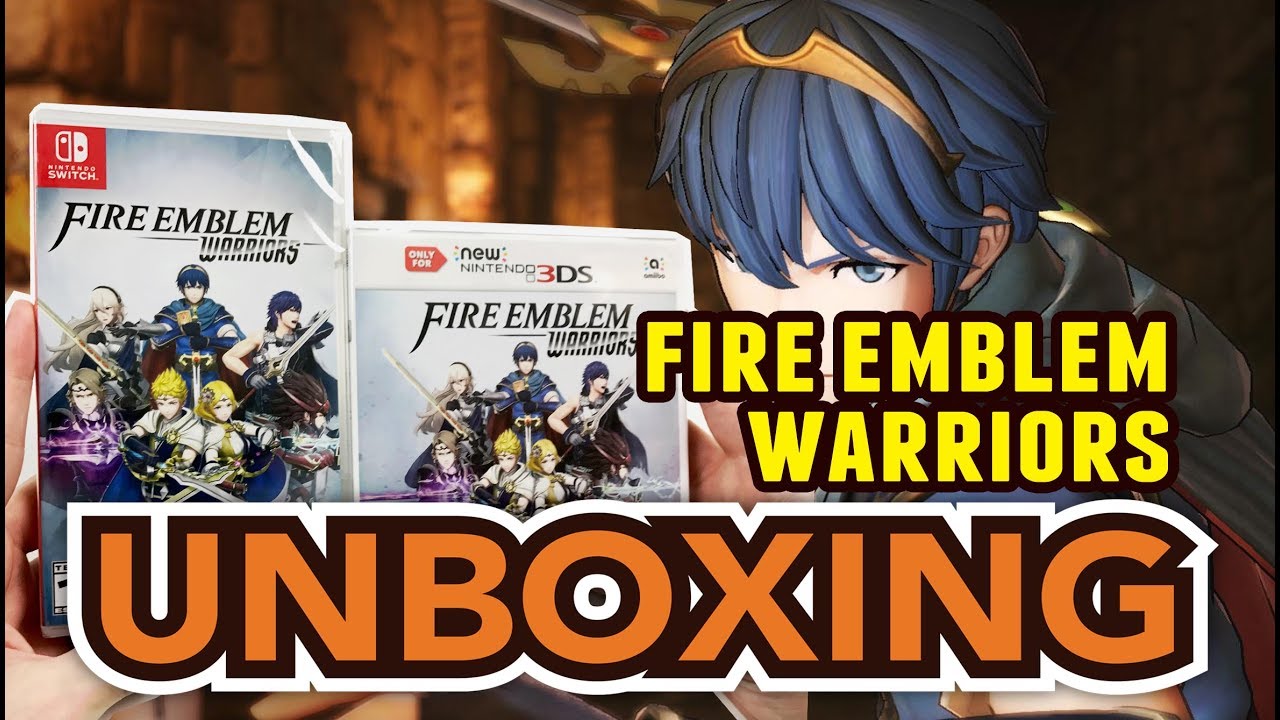 Fire Emblem Warriors (Switch/NEW 3DS) Unboxing !!