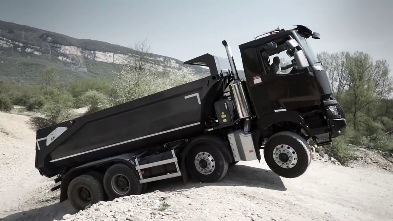 Renault Trucks K   Heavy construction range   Gamme construction lourde