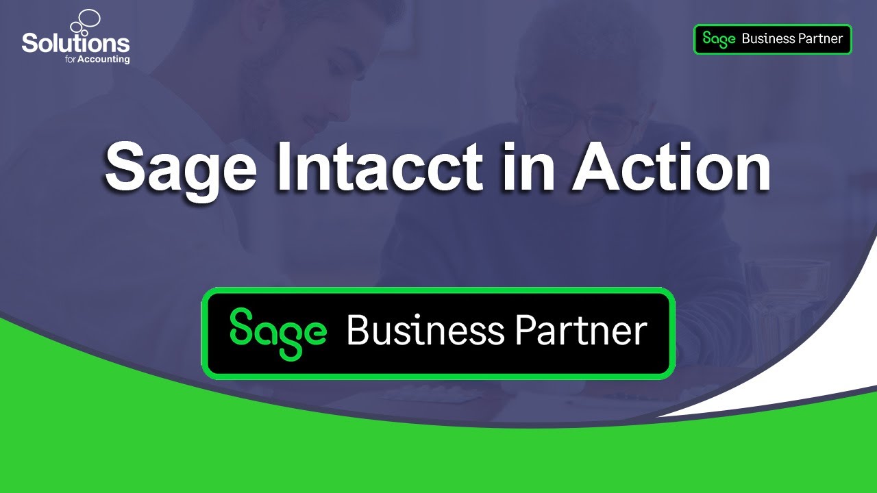 Sage Intacct in action