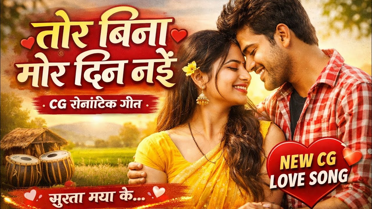 तोर बिना मोर दिन नइ ❤️ | CG Romantic Love Song 2026 | Chhattisgarhi Love Song 🎵 | APNA TIME MUSIC