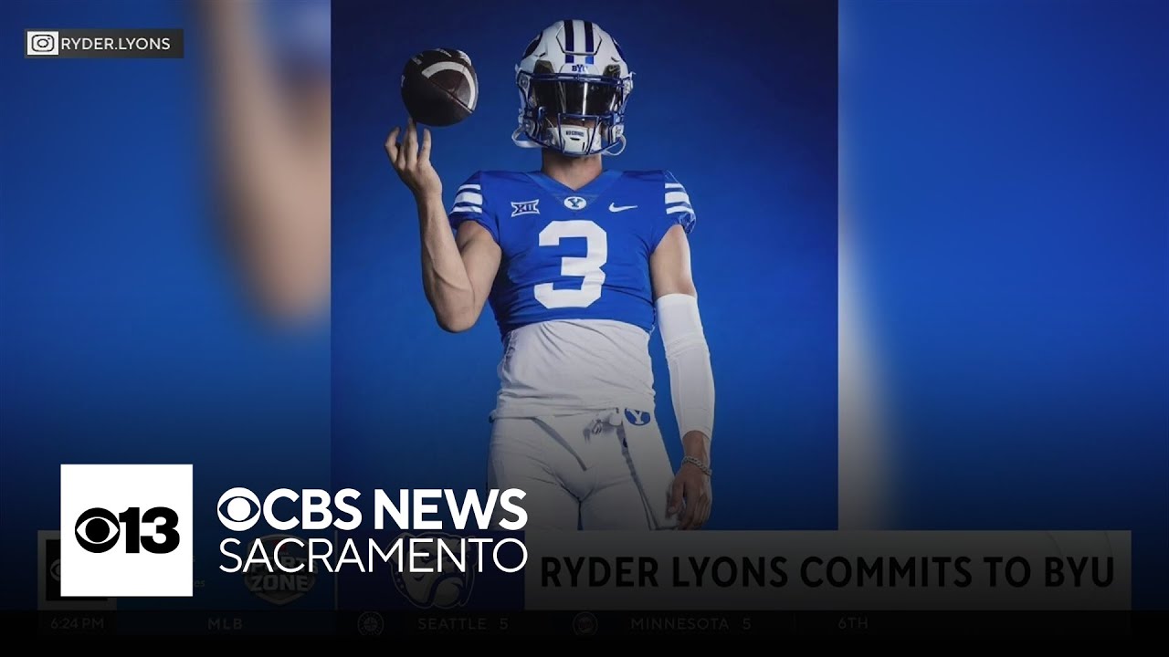 Folsom High star QB Ryder Lyons commits to BYU
