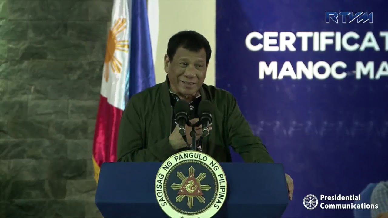 Distribution of Certificates of Land Ownership Award (CLOA) (Speech) 11/08/2018