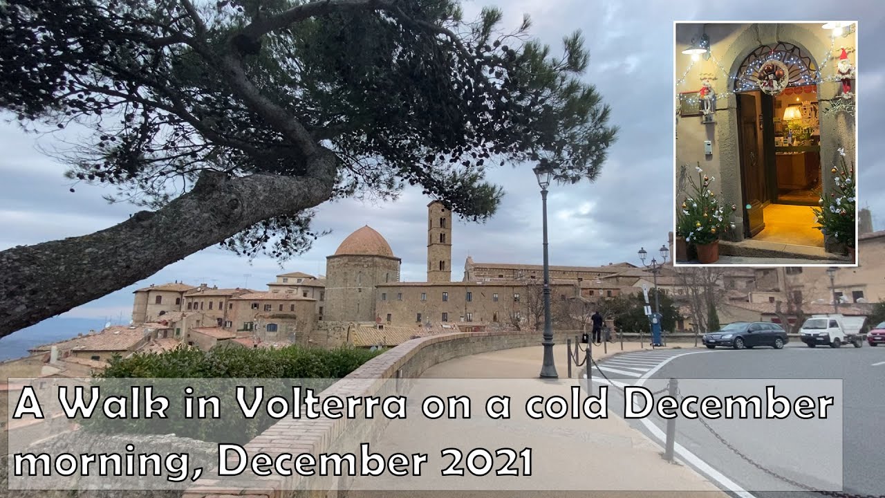 A December Walk In Volterra