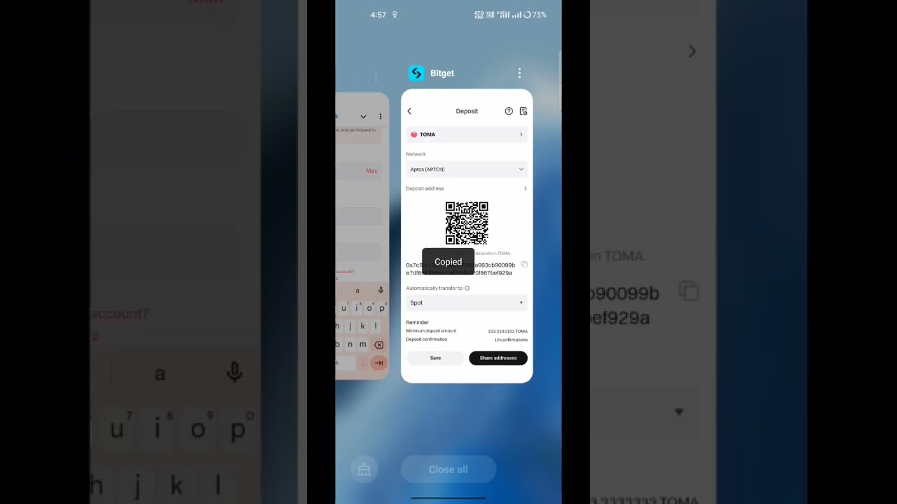 ToMarket (TOMA) Withdrawal in Bitget #shorts #airdrop #tomato