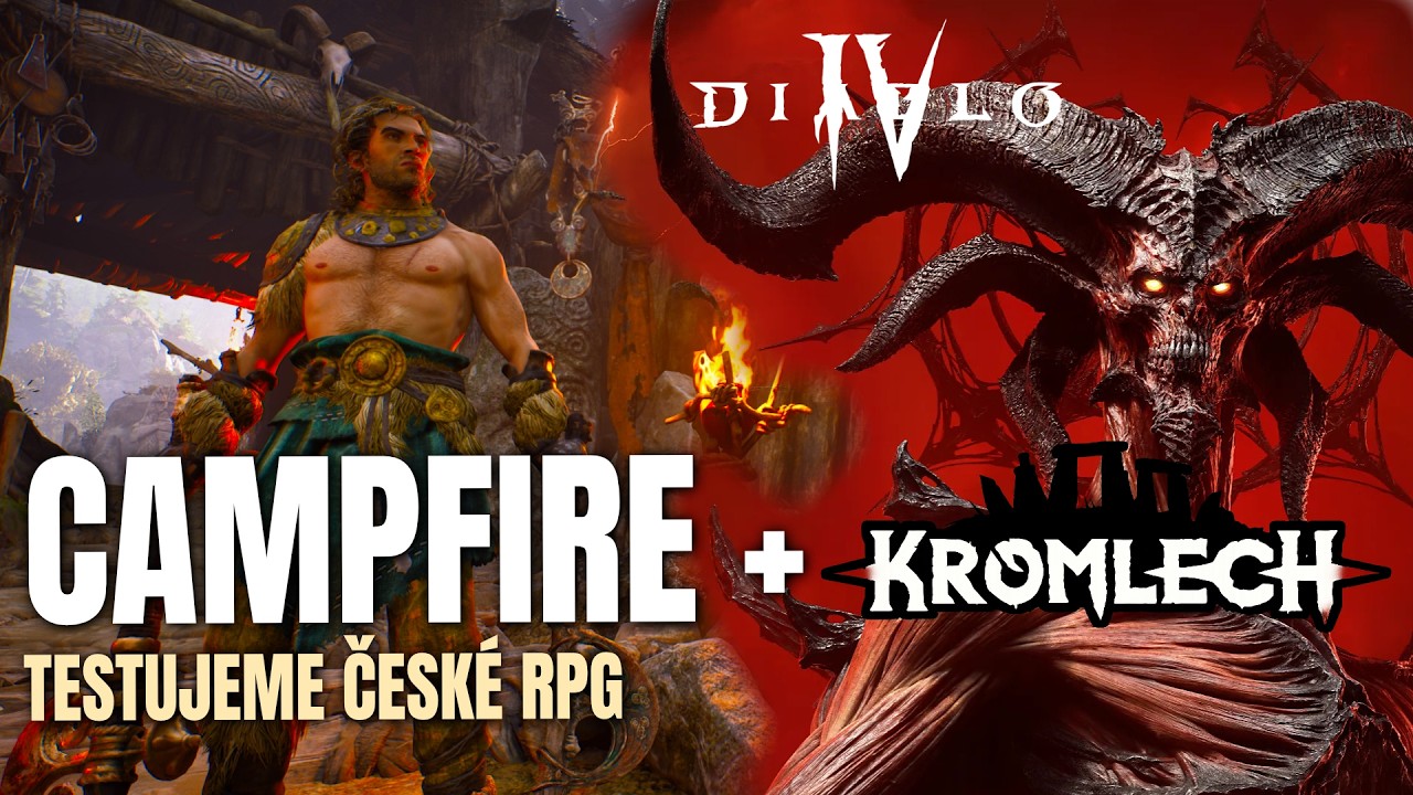 Kromlech živě. V 20:00 Diablo IV Campfire chat sezóna 12
