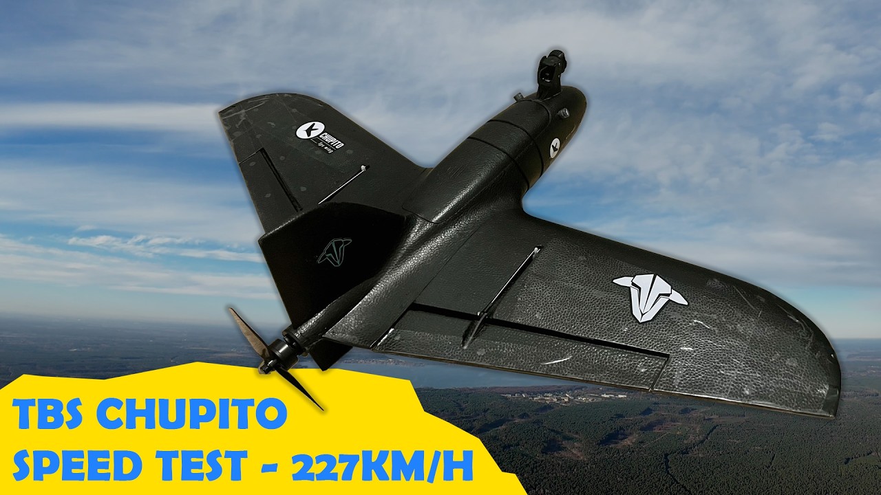 TBS Chupito - speed run - 227km/h
