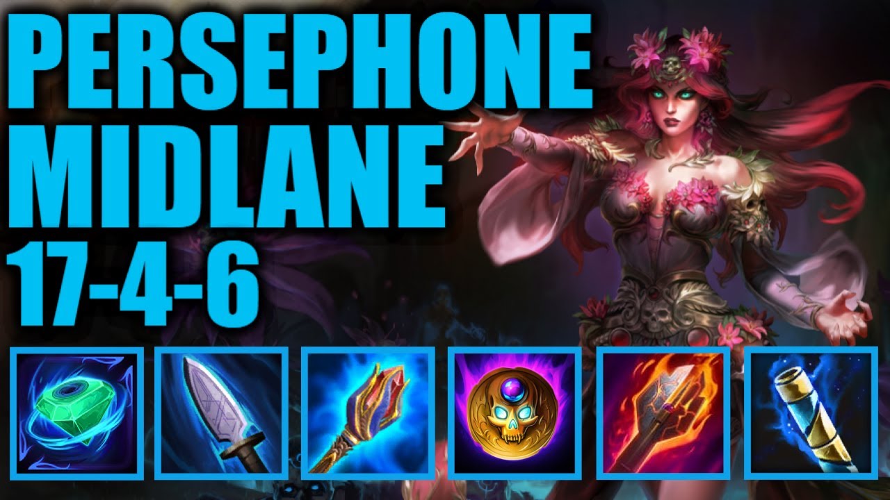 This Build Does Inane Damage, Persephone Midlane - Smite Masters Conquest