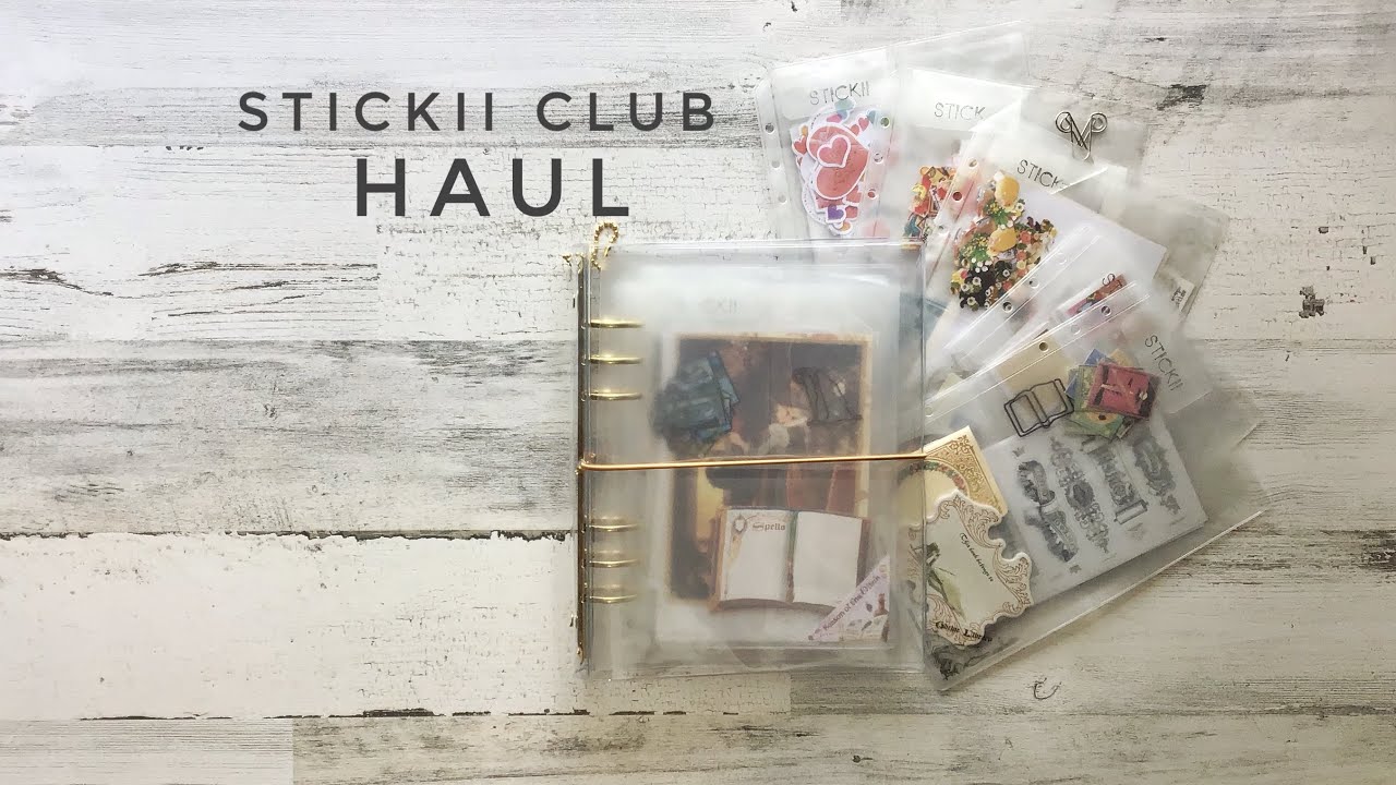 Stickii Club Haul & Unboxing