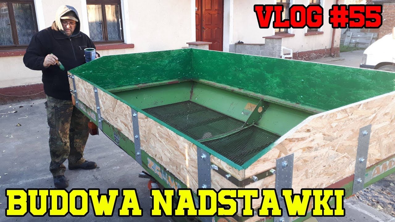Nowy Nabytek ☆ [Vlog #55] Budowa Nadstawki w Rozsiewaczu Amazone