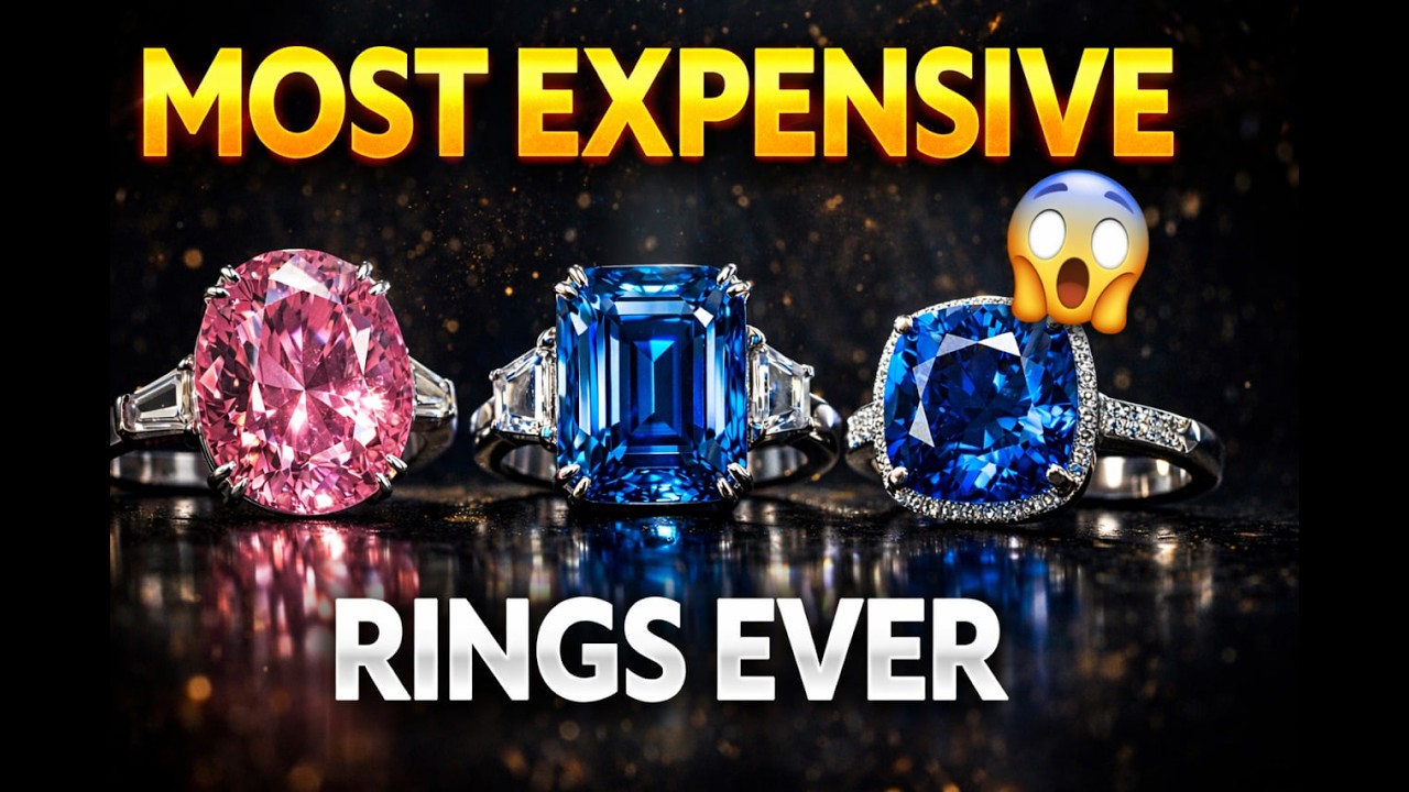 THE MOST EXPENSIVE RINGS EVER SOLD – $70,000,000