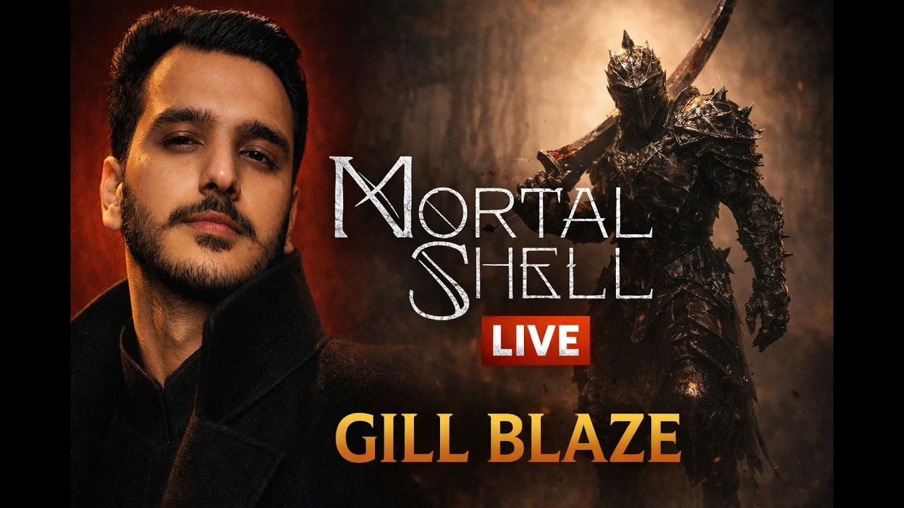 Mortal Shell Soulslike Gameplay 🔥 Punjabi Commentary | Gill Blaze LIVE