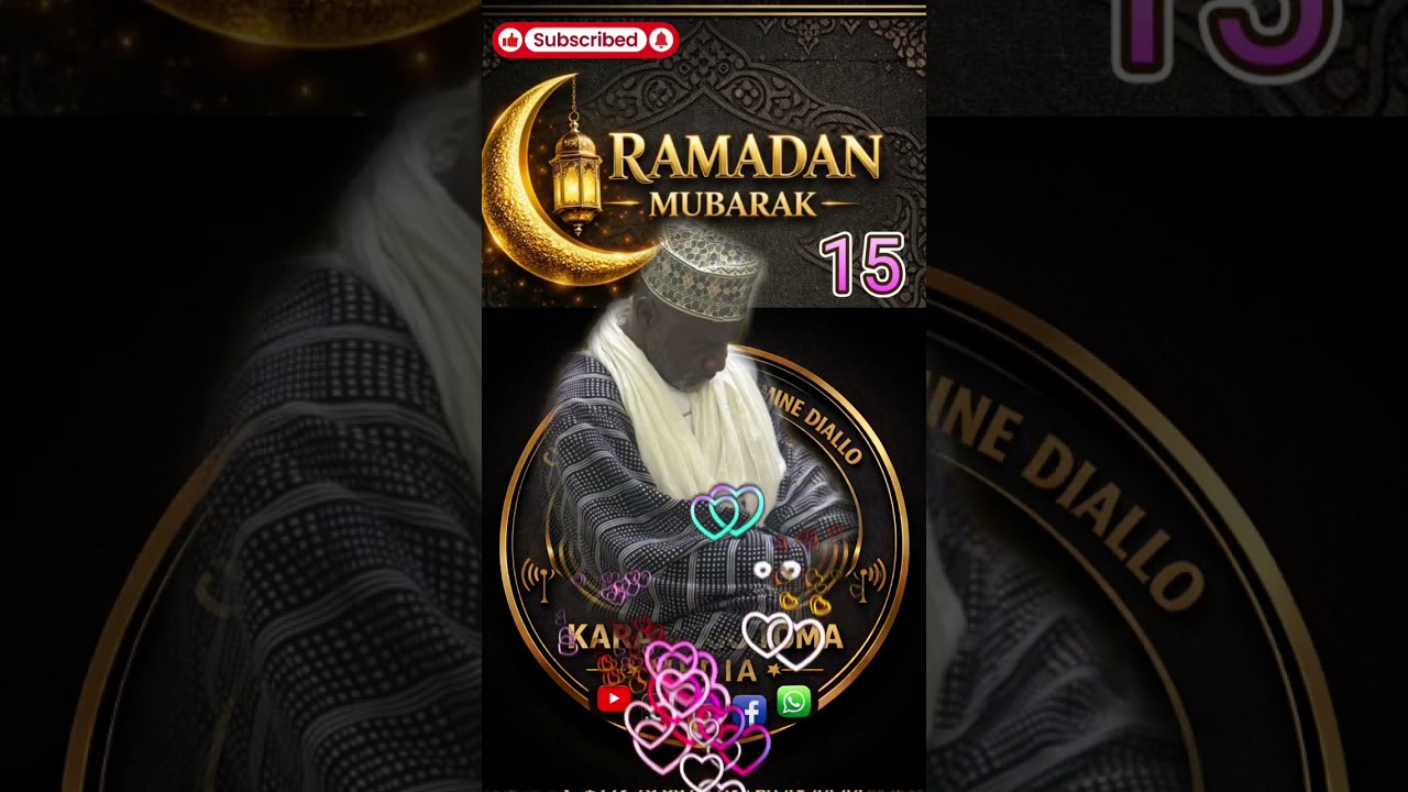 CHEICK SIDI MOHAMED LAMINE DIALLO SUR RAMADAN 15