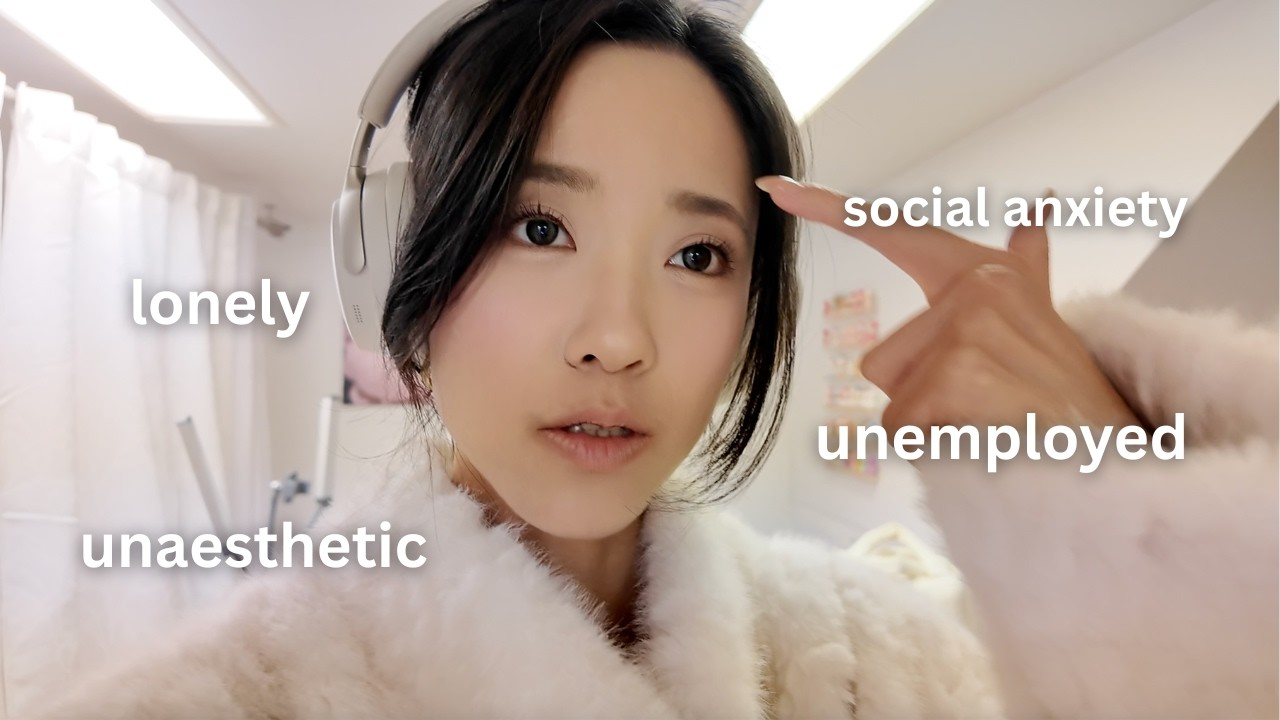 overcoming social anxiety as a lonely unemployed 28 year old (realistic vlog)