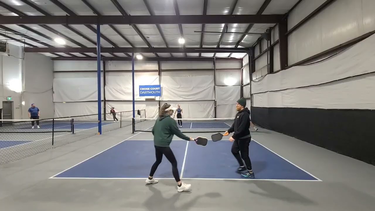 Fun game! G1: Cara/@PickleballG  Lilly/Alex 🏓