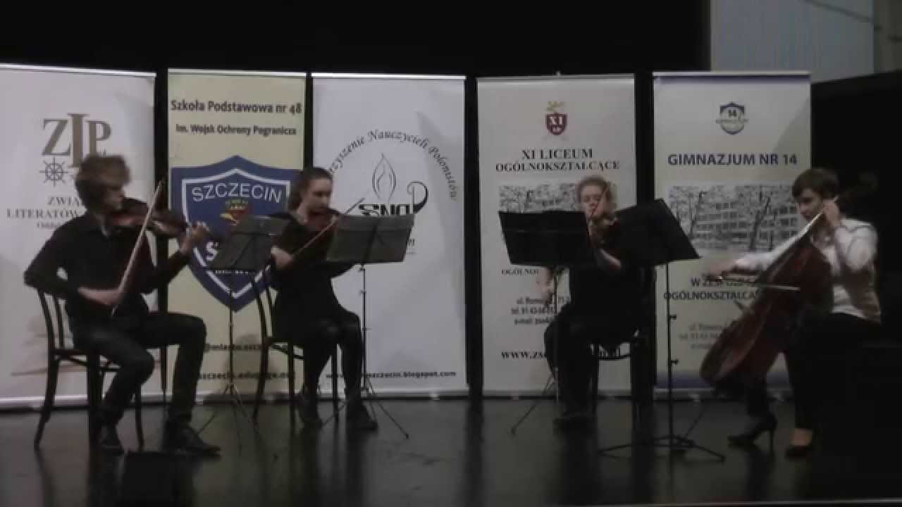 Kwartet smyczkowy ZSM Szn(Teatr Polski)-Dvorak-Humoresque