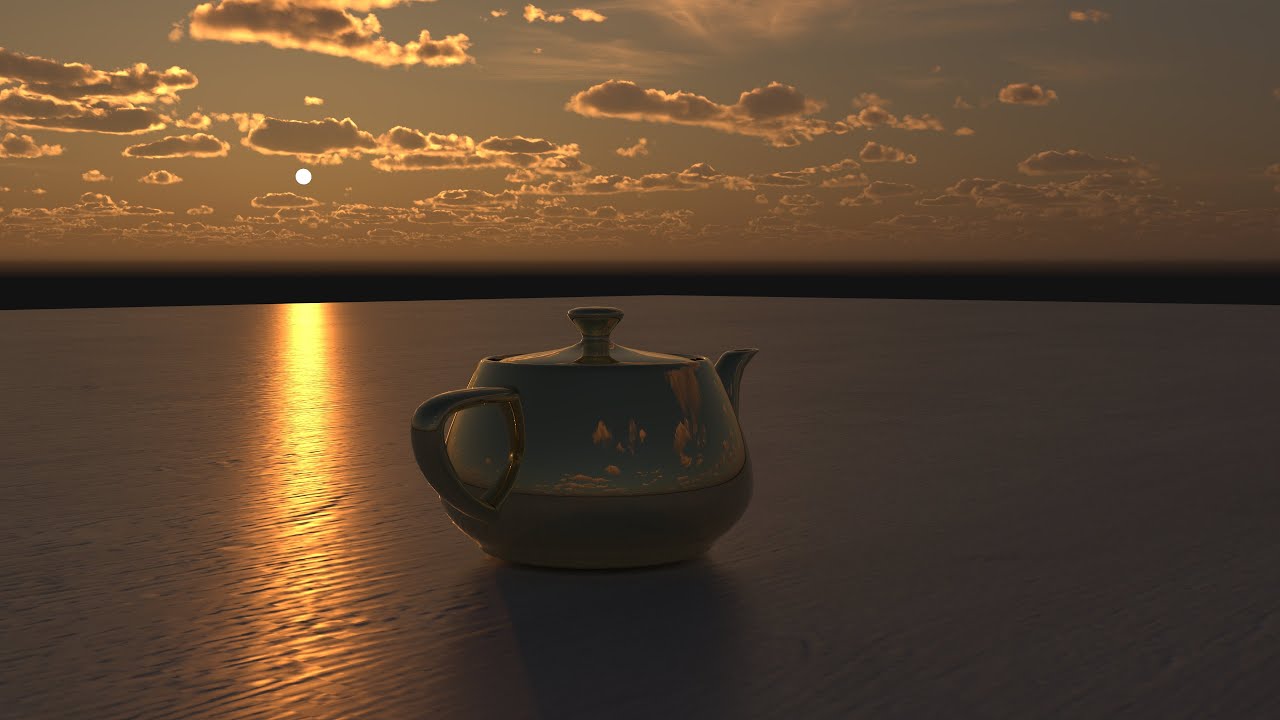 Почему в Vray Sky не отображаются облака?