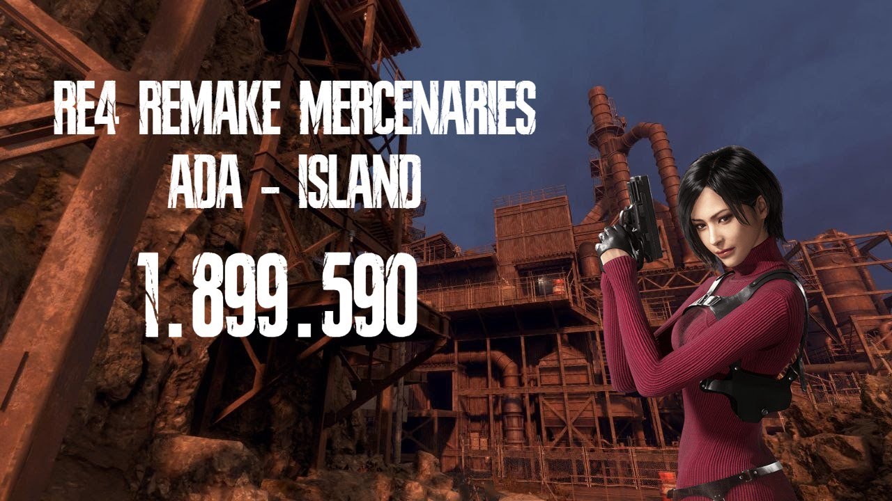 RE4 REMAKE | Mercenaries - ADA - ISLAND  - 1.899.590