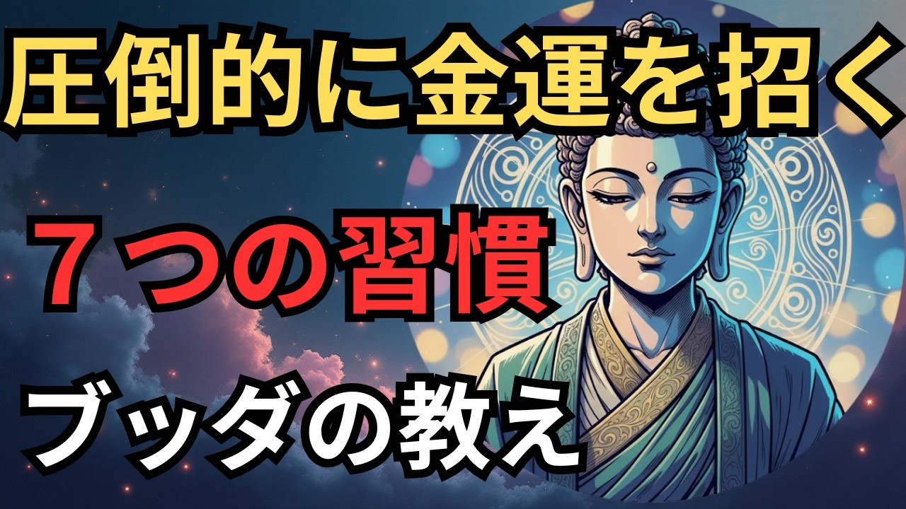 圧倒的に金運を招く７つの習慣　あなたに来ます【ブッダの教え】