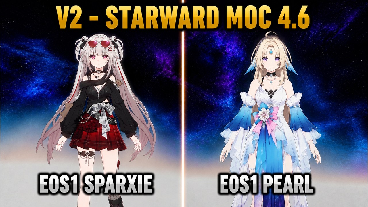 [V2] E0S1 Pearl x Sparxie Gameplay Showcase | Honkai Star Rail 4.6