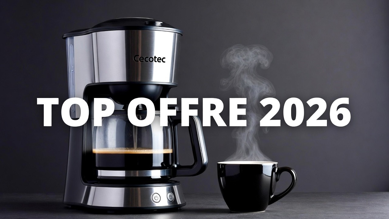 TOP 5 Cafetières à Filtre 2026: L'OFFRE à ne pas manquer !