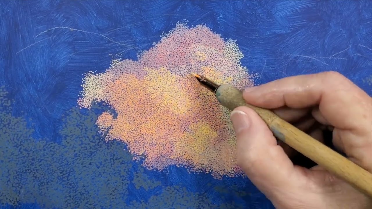 Adding the next layer to these morning clouds off Ka'anapali.  Work in progress. Oil on board.