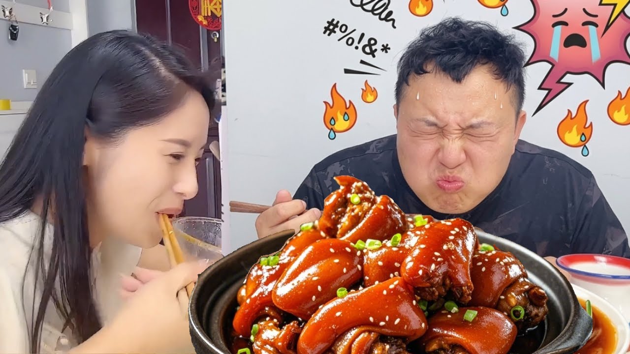 No sharing? Guess who's getting a wasabi kick with his next bite.