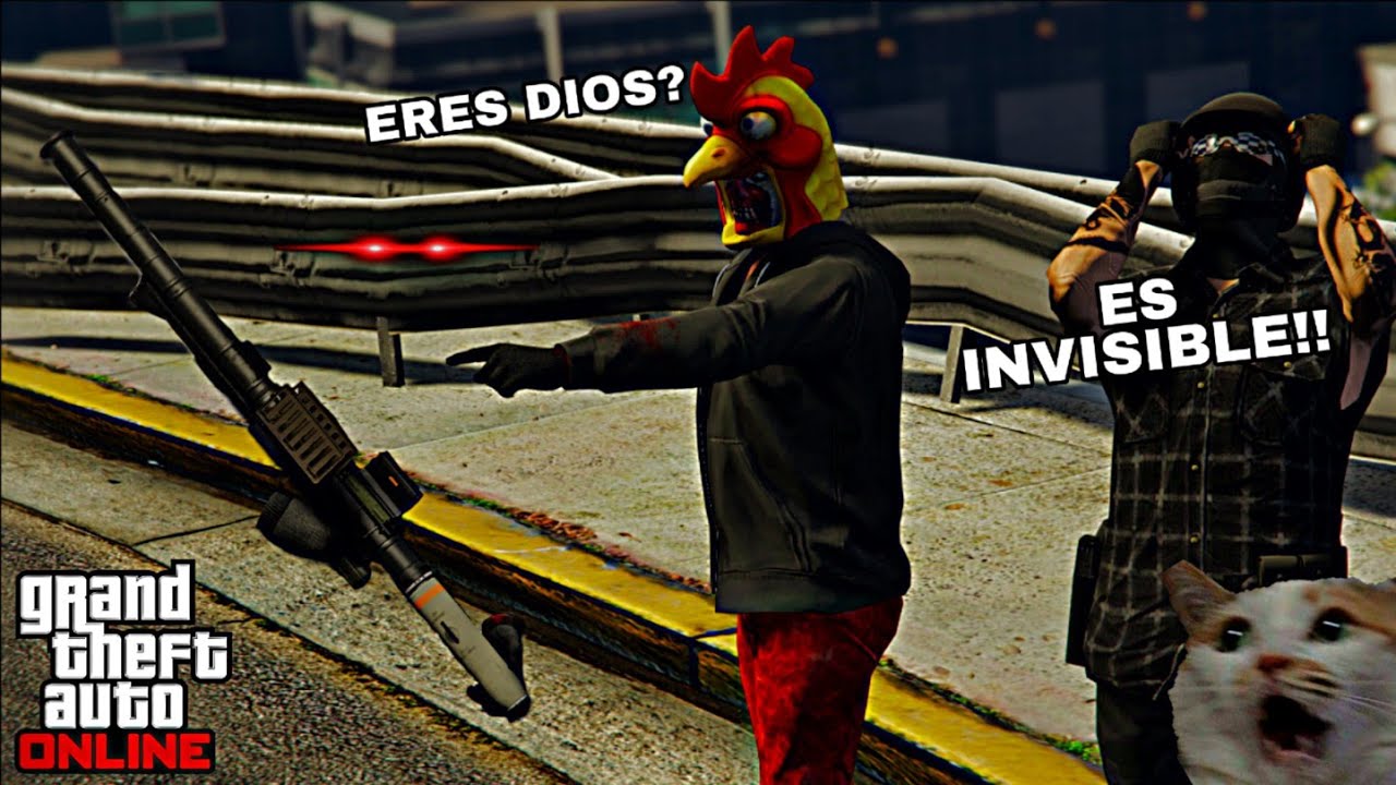 Activo El Modo Invisible Para Matar A los Griefers (Gta 5 Online)