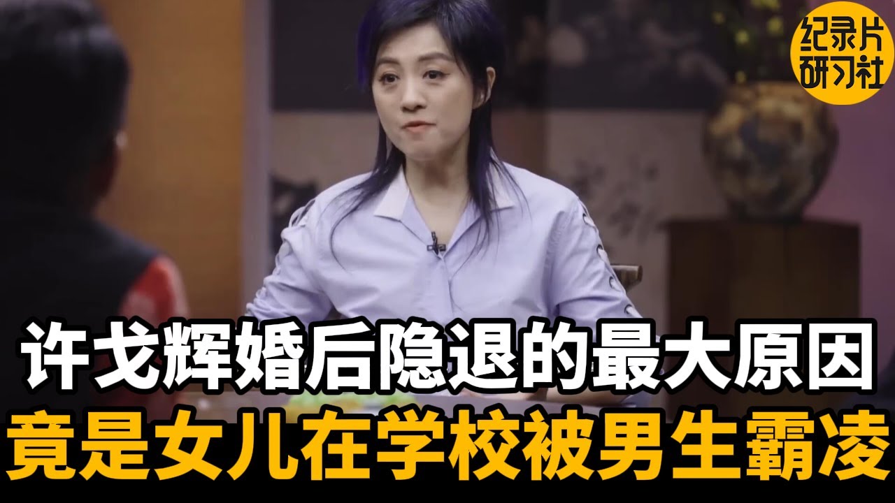 【对谈许戈辉】揭露许戈辉婚后隐退的最大原因，竟是女儿在学校被男生霸凌！#历史 #文化 #聊天 #纪实 #窦文涛 #马未都 #马家辉 #周轶君 #熱門 #推薦 #香港