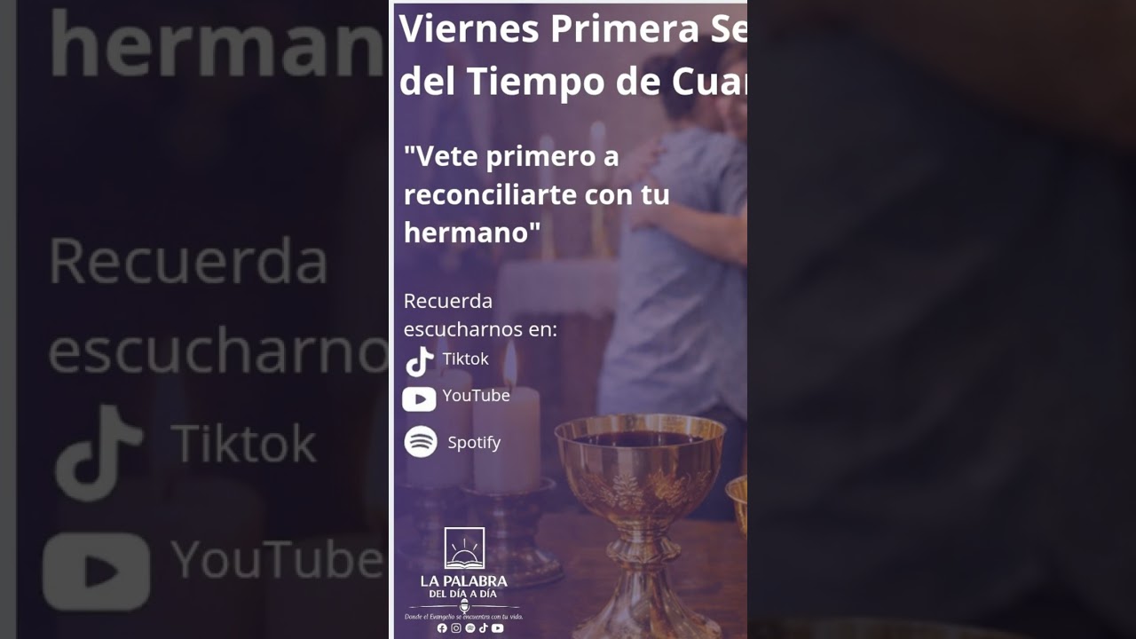 Viernes de la Primera Semana de Cuaresma 